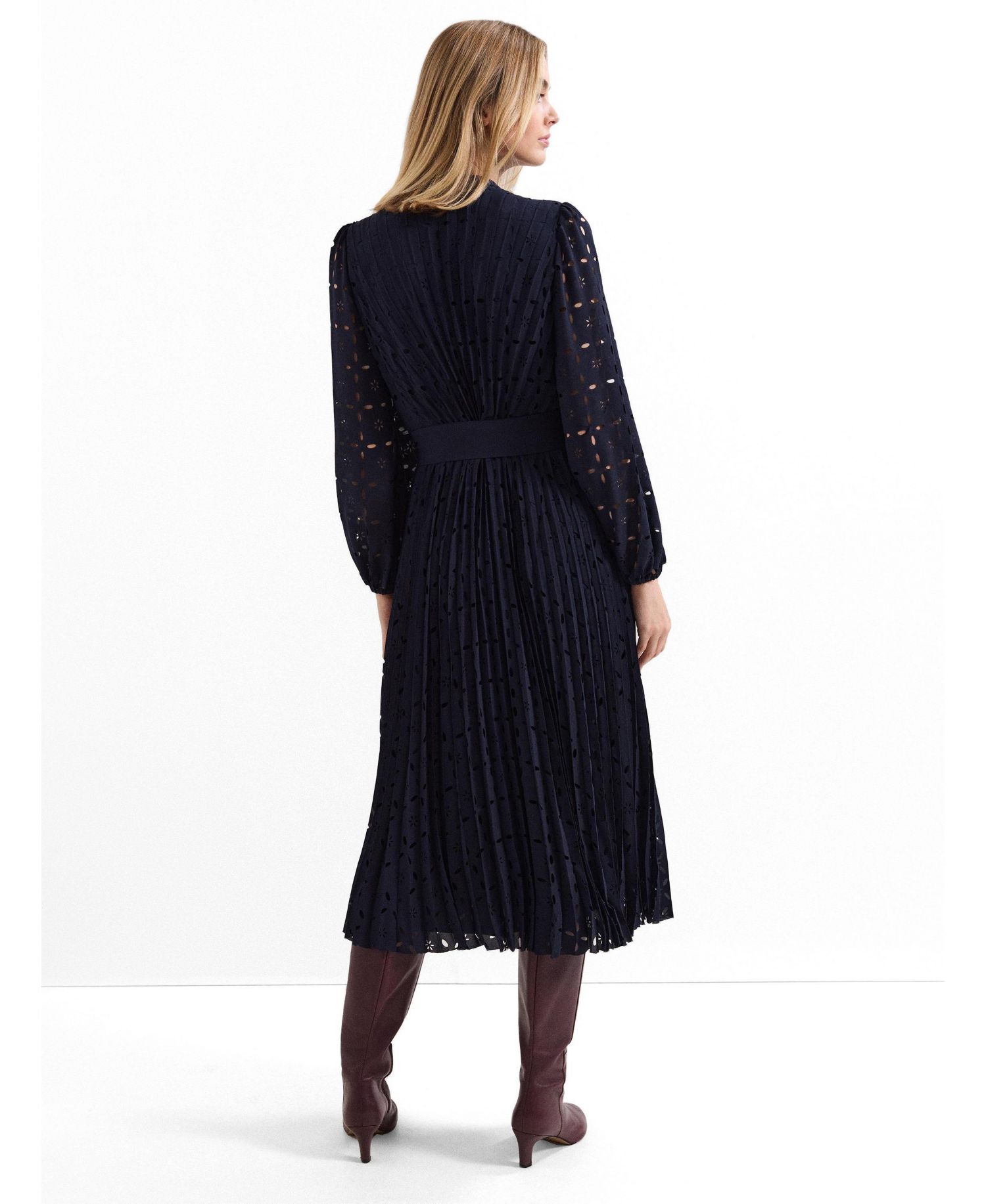 Women's Marina Pleated Midi Dress