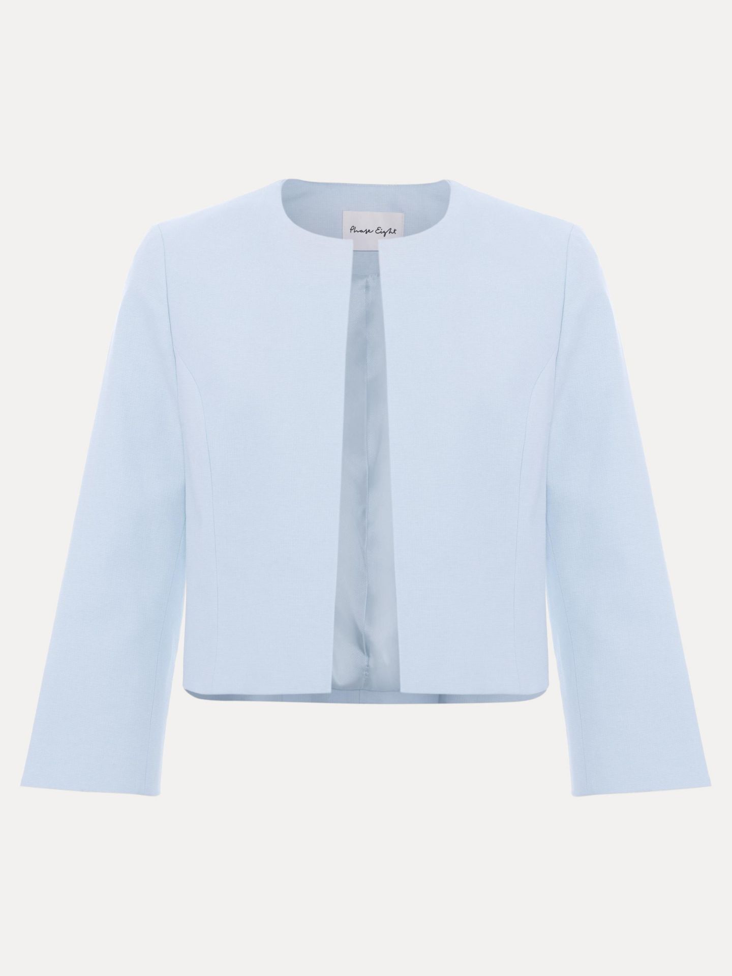 Женская куртка Phase Eight Elizabeth Cropped Jacket, цвет: Бледный синий — фото 6