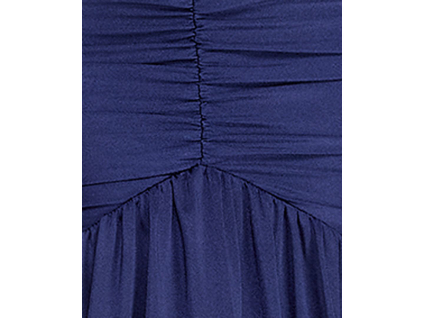 Женское платье KATIA RAE Juniors' Drop Waist Ruched Gown, цвет: Тёмно-синий — фото 5