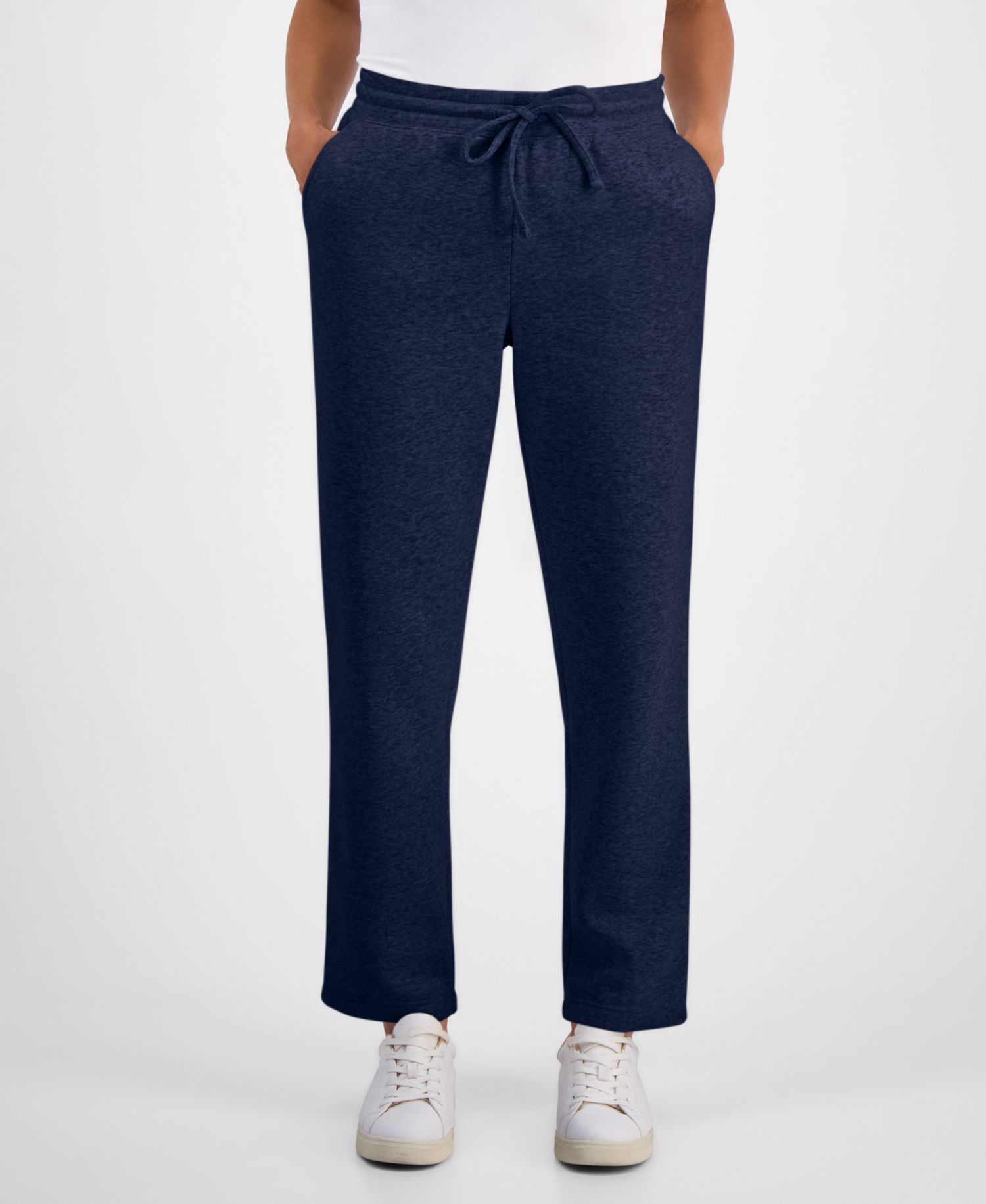 Petite Cotton Fleece Drawstring Sweatpants