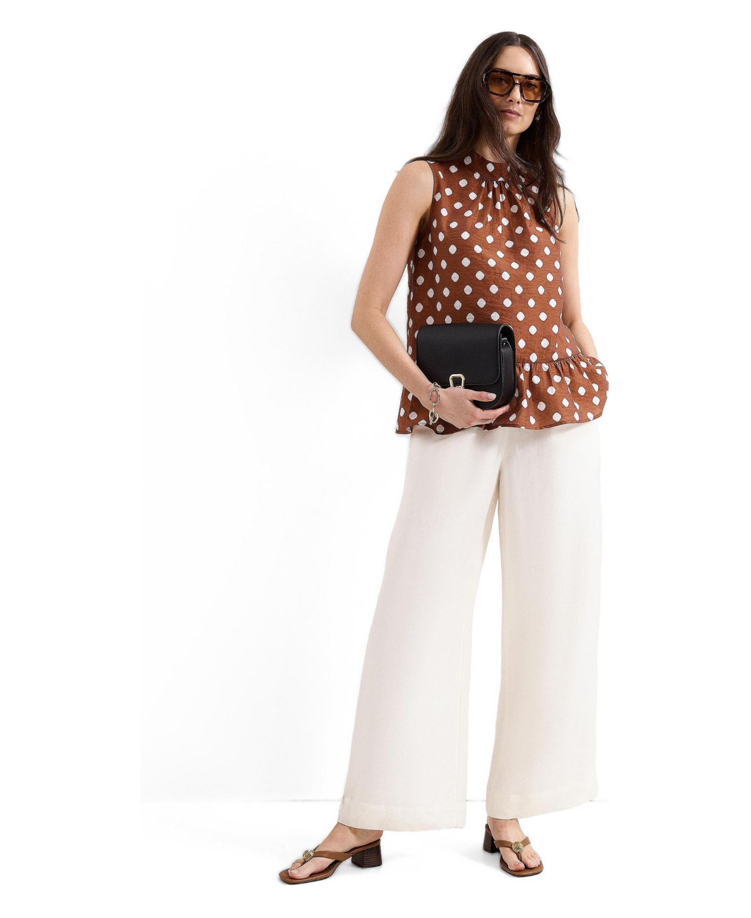 Women's Indie Brown Blouse
