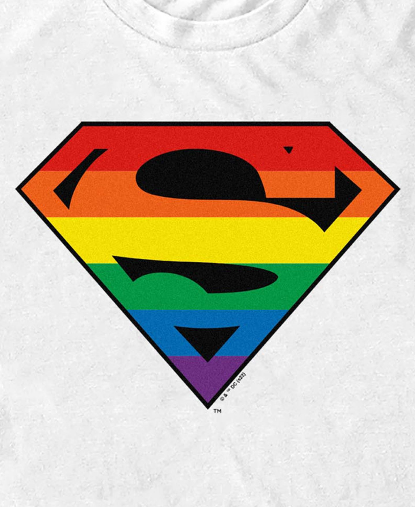 Мужская футболка Design By Humans Super Prideful Short-Sleeve, цвет: Белый — фото 3