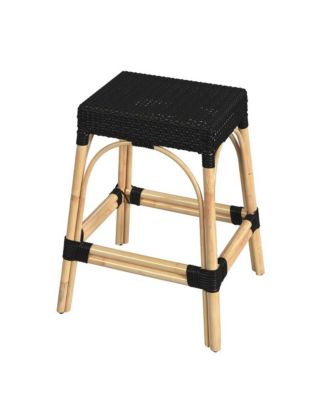 Robias Rectangular Rattan Counter Stool