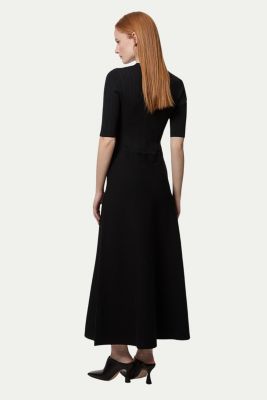black sweater dress macys Vintage Jacquard Ball Gown Sweet 16 Dress Black Velvet Quince Dress FD   Viniodress