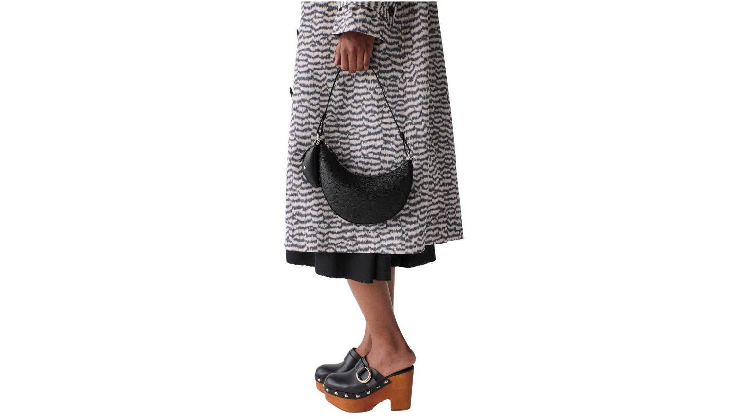 Duo Leather Mini Shoulder Bag