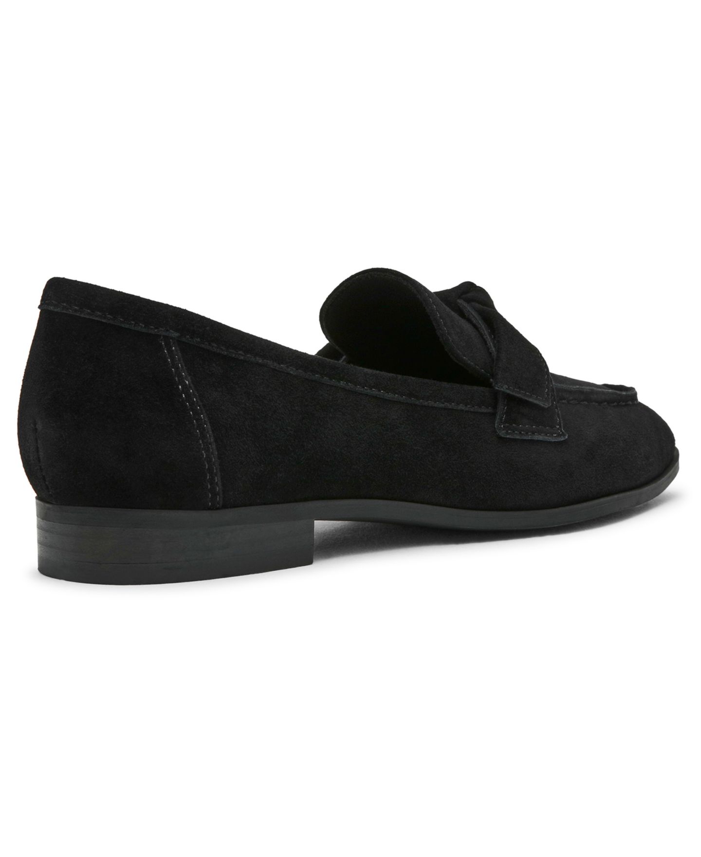 Женские туфли Anne Klein Bowie Round Toe Suede, цвет: Чёрный замшевый — фото 7