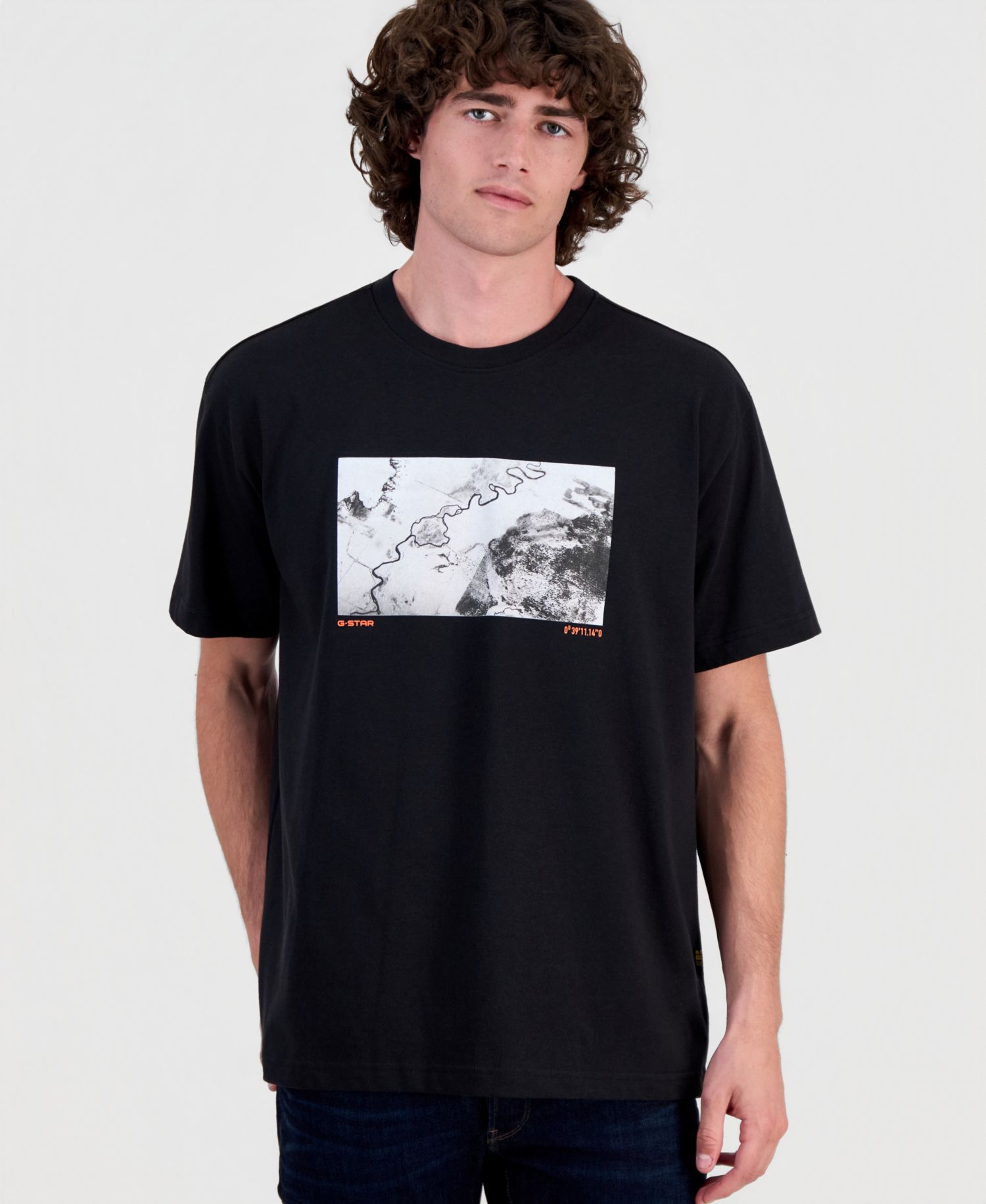 Men's Topo Print T-Shirt