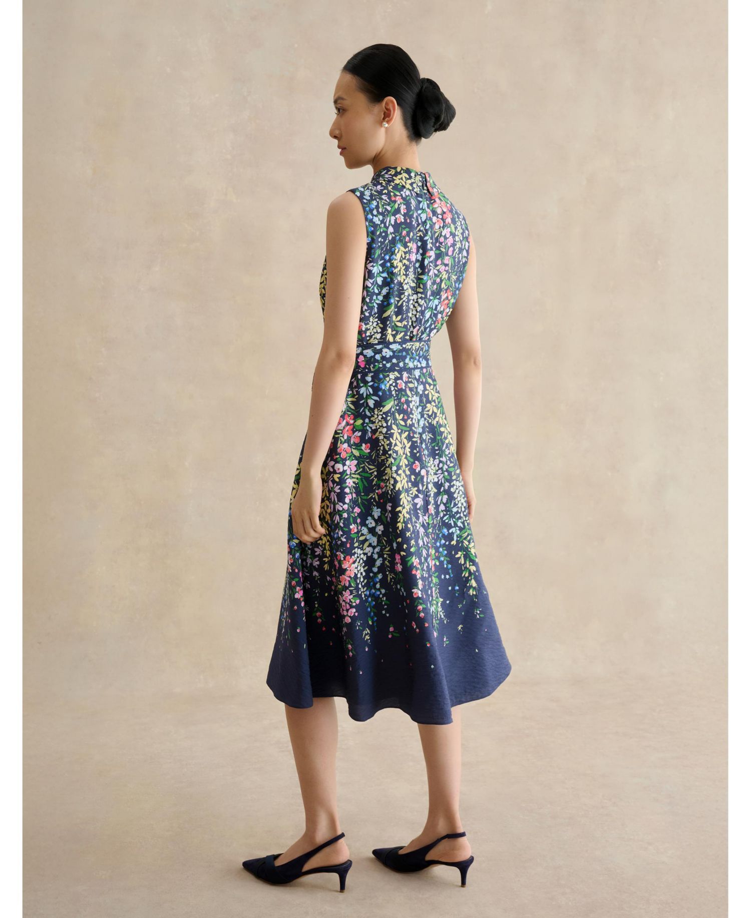 Women's Alberta Floral Midi Shirt Dress