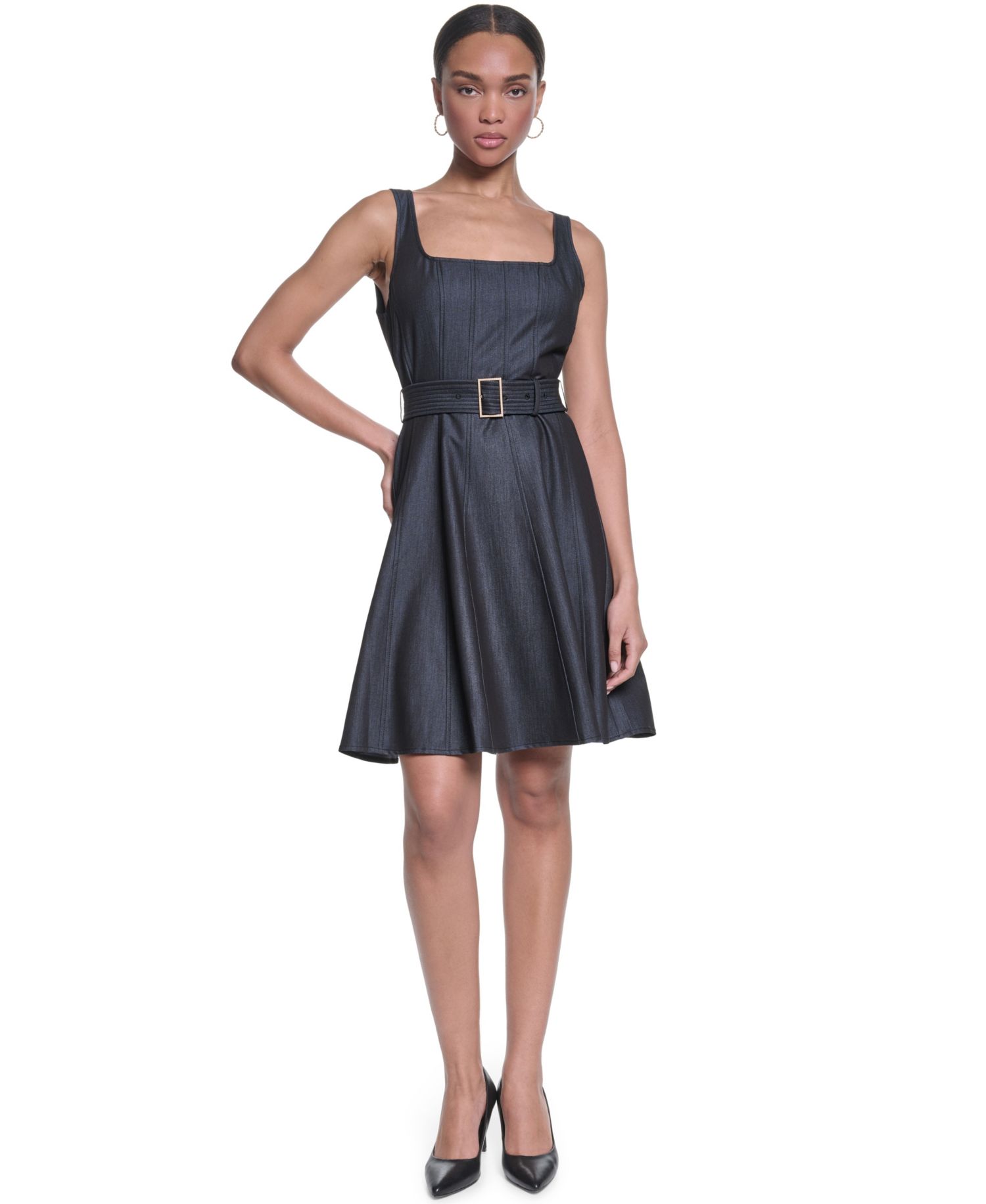 Women's Square Neck Dress