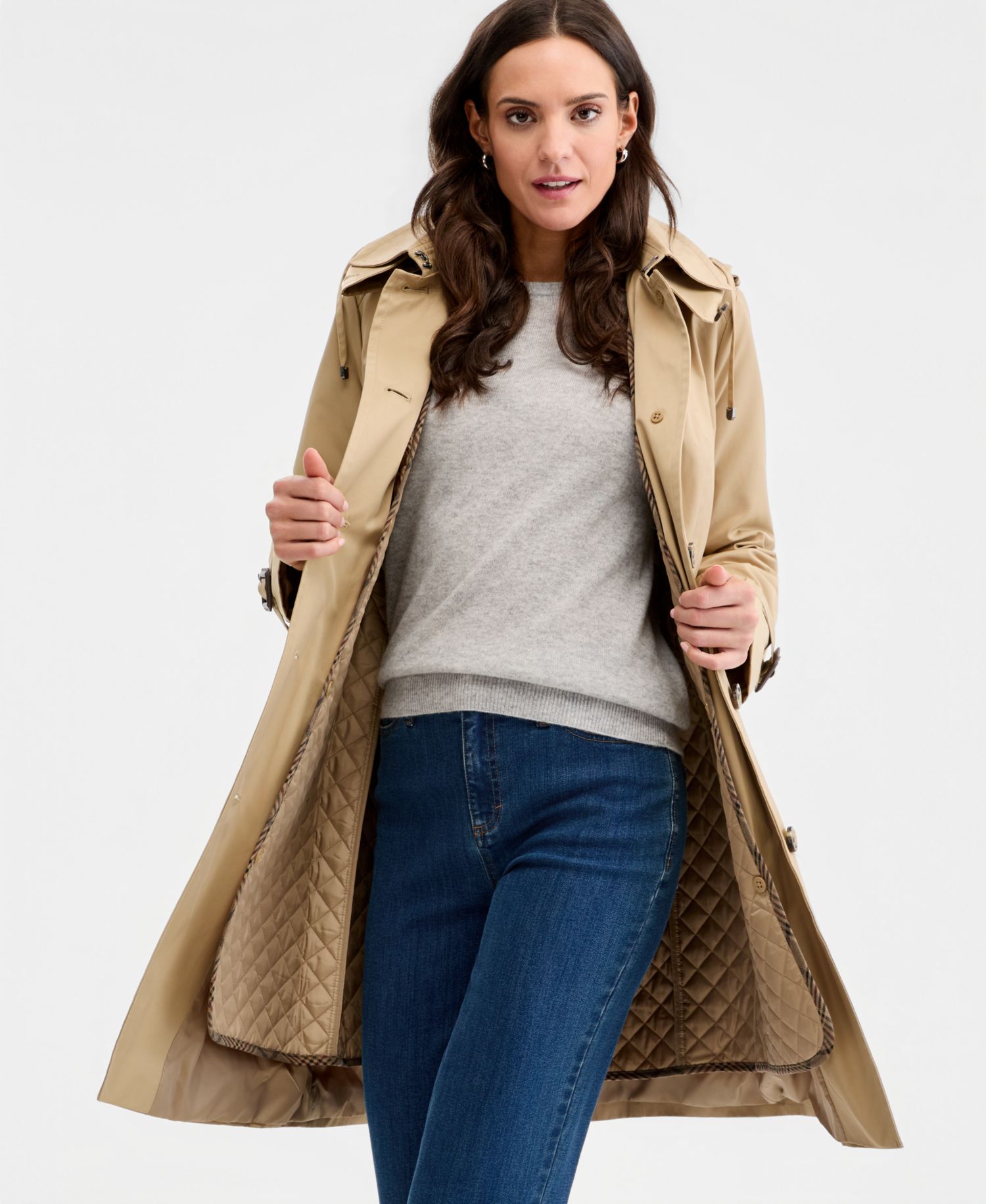Women's Trench Coat, Created for Macy's