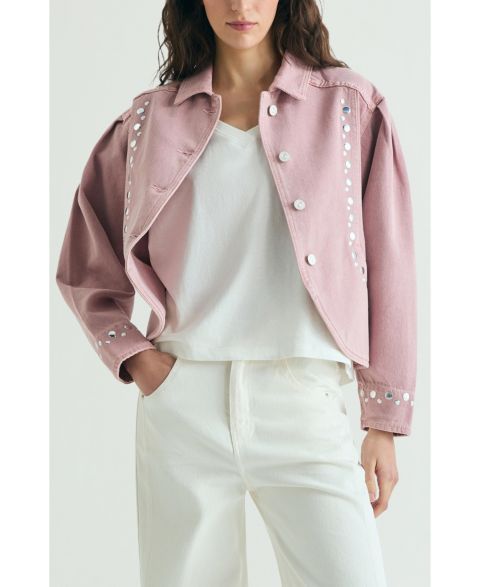 Женские куртки Scalpers Women's Denim Studs Jacket
