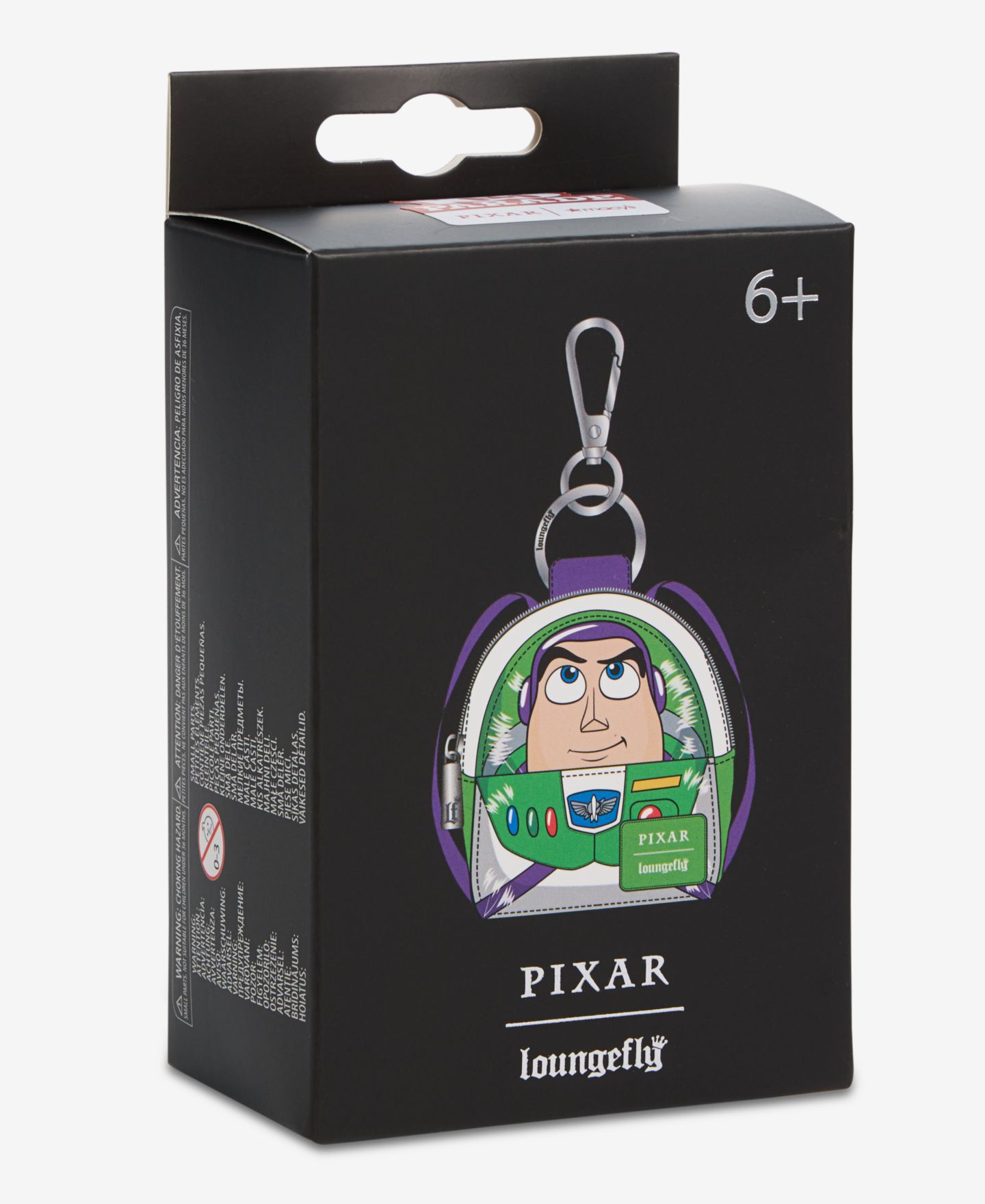 Женский брелок Loungefly Pixar Macy's Buzz Lightyear 100th Parade Balloon Mini Backpack Bag Charm — фото 6