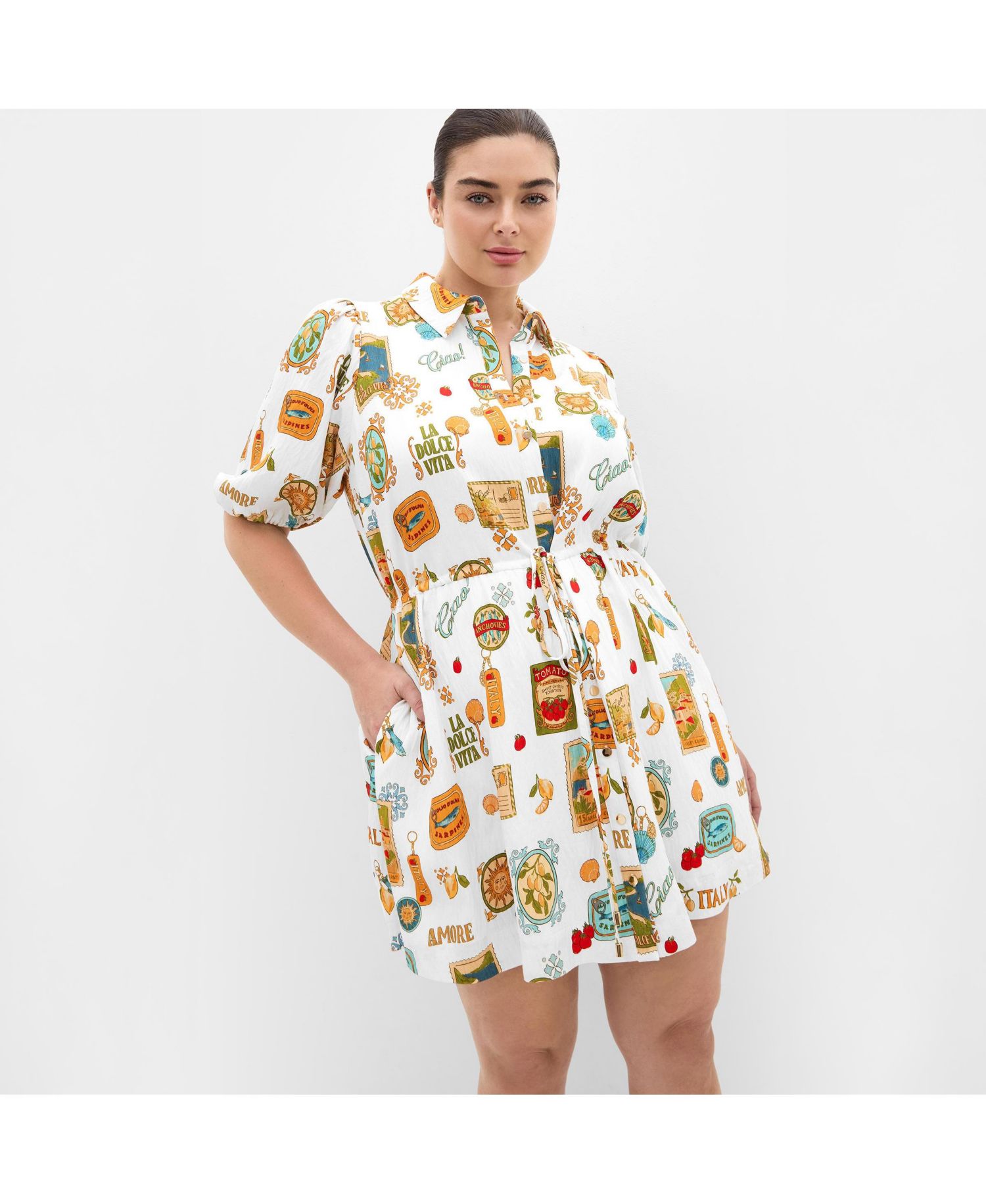 Women's Amore Print Mini Dress