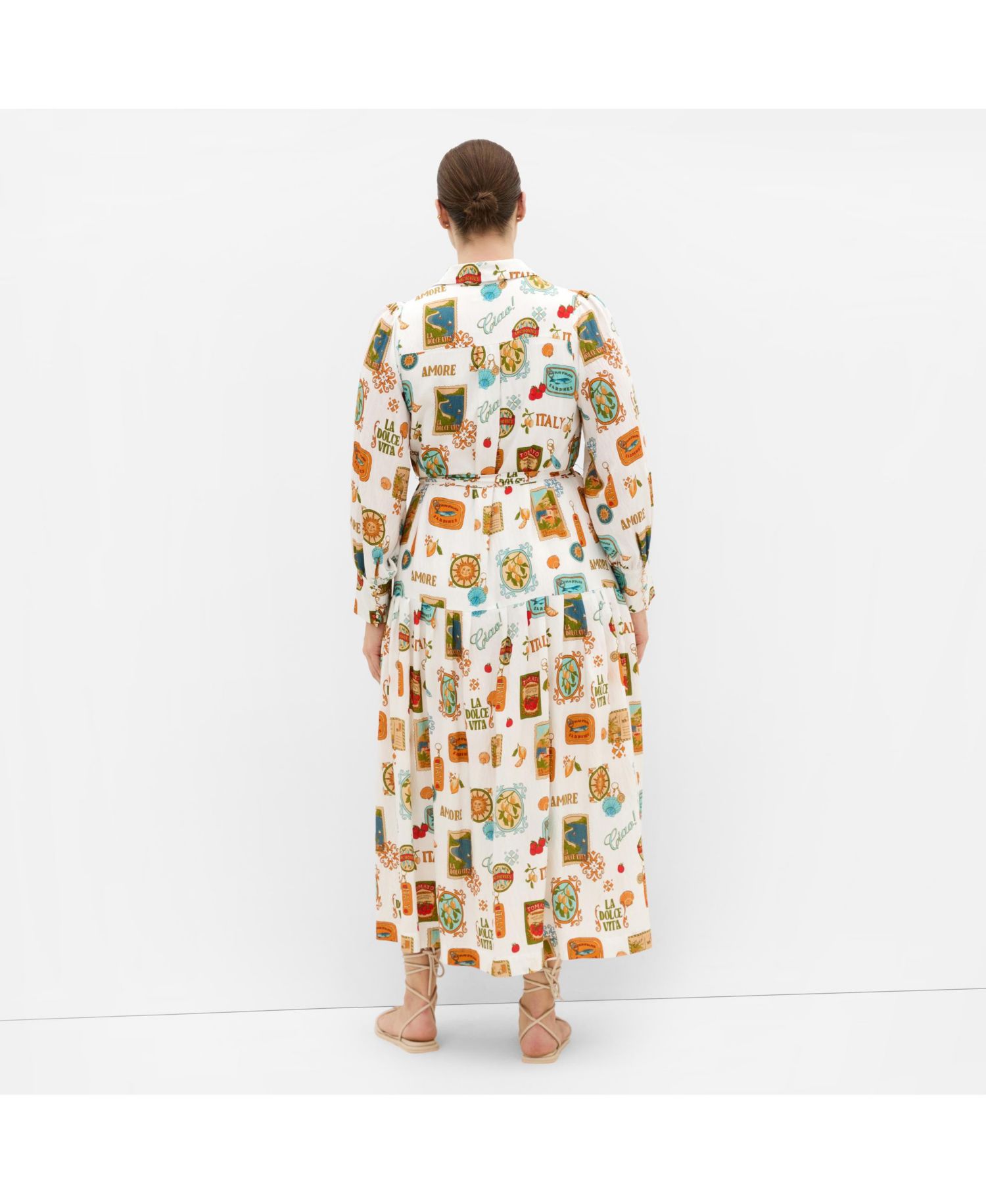 Women's Amore Print Maxi Dress