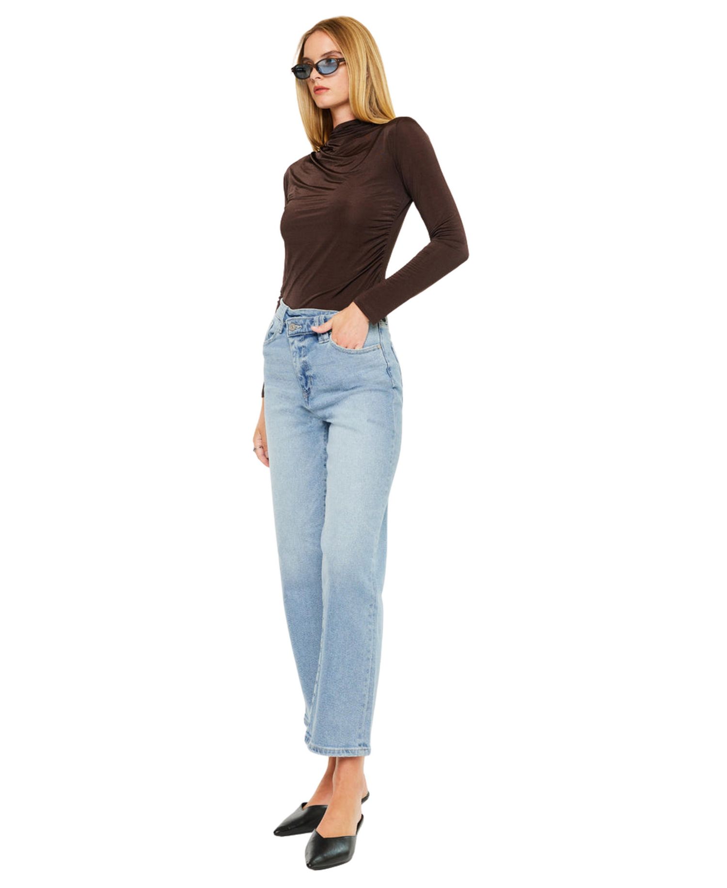 Women's Bethany High Rise 90's Straight Jeans