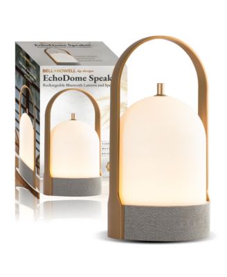 Echo Dome Rechargeable Bluetooth LED Portable Lantern Speaker Touch Control Table Lamp