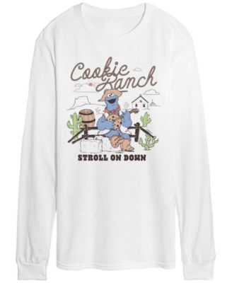 Men's Sesame Street Cookie Ranch Long-Sleeve Graphic T-Shirt