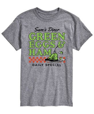 Men's Dr. Seuss Green Eggs Ham Diner Short-Sleeve Graphic T-Shirt