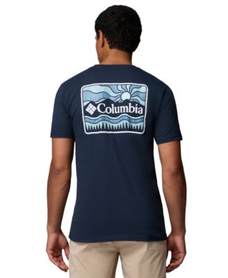 Men's Bold Mountain Logo Graphic Print T-Shirt