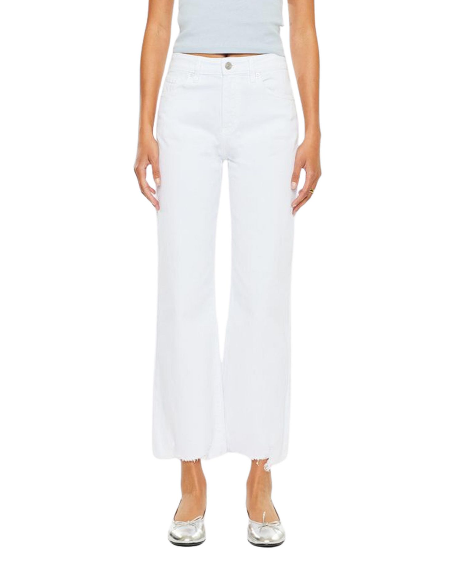 Women's High Rise Slim Wide Jeans