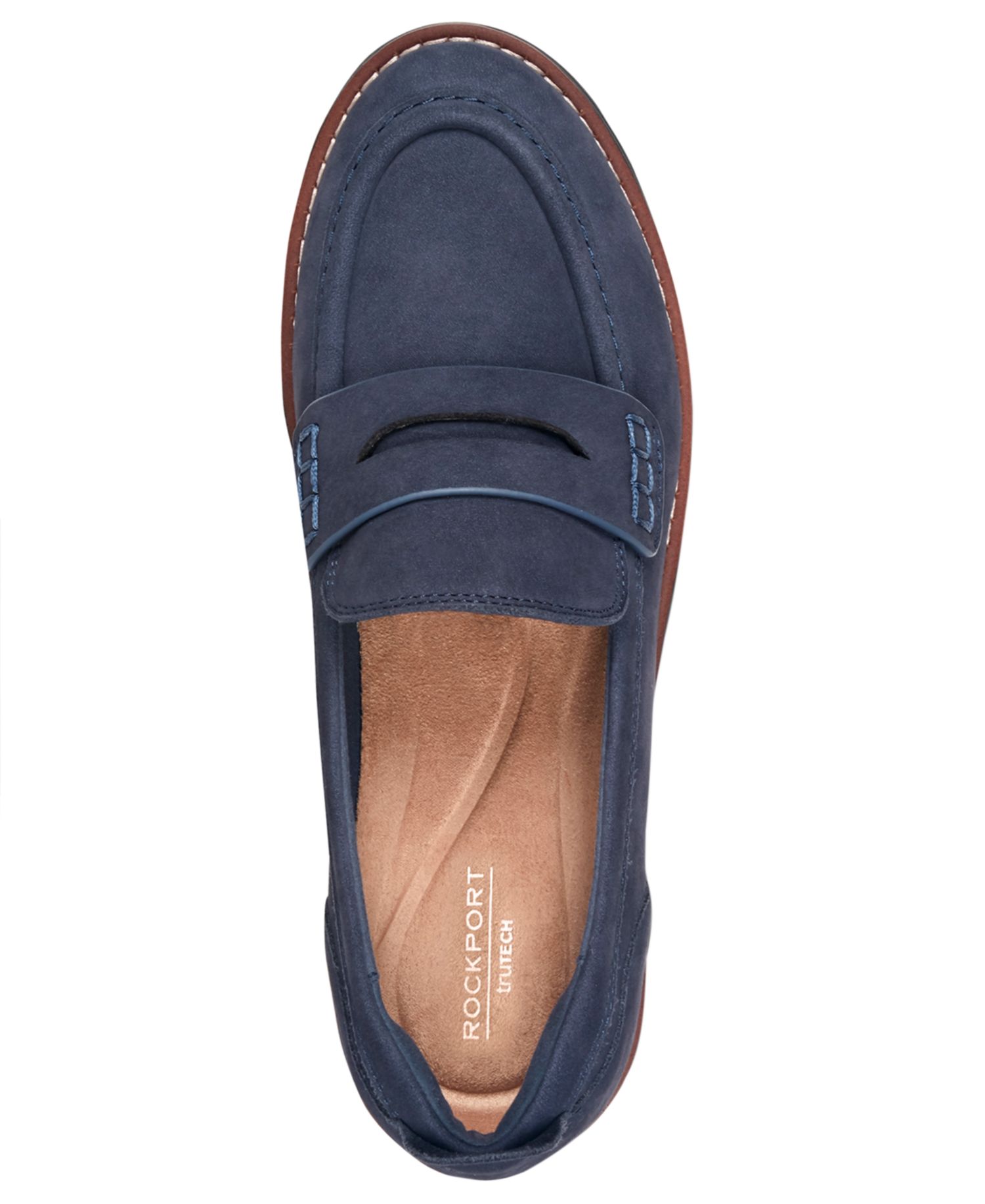 Women's Adalee Leather Slip-On Penny Loafers