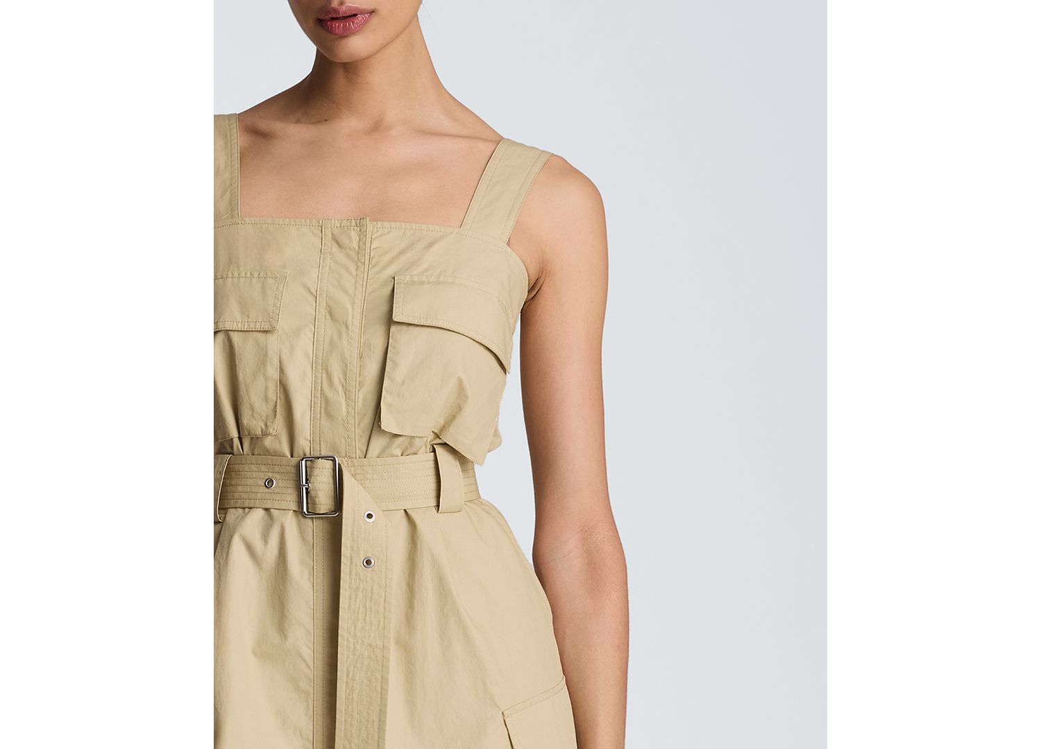 Women's Cargo Midi Dress