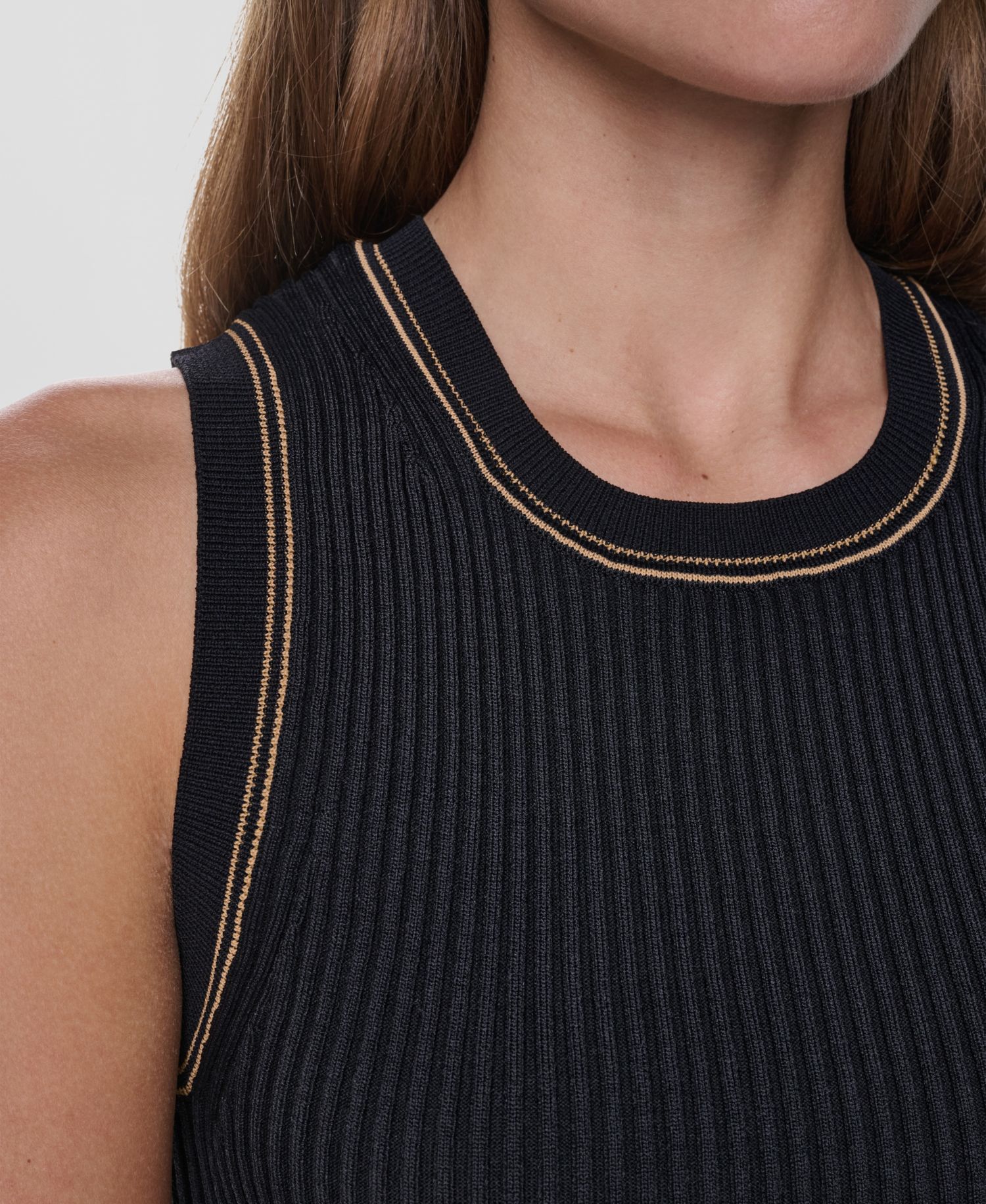 Women's Contrast Stitch Tank Top
