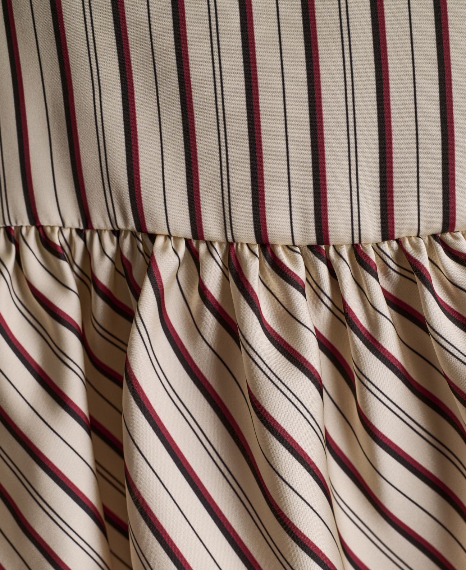 Women's V-Neck Stripe Top