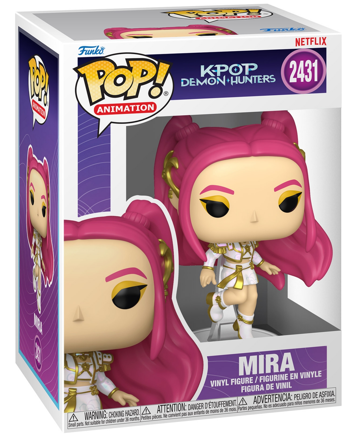 Funko Pop Animation K-pop Demon Hunters Mira Vinyl Figure