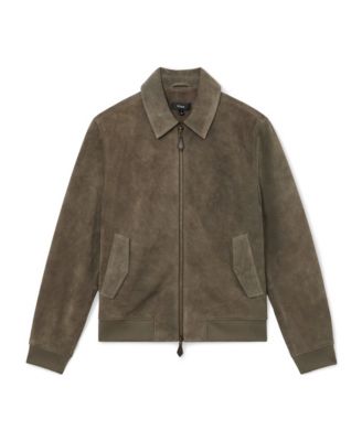 Men's Sainsie Suede Zip-Through Jacket