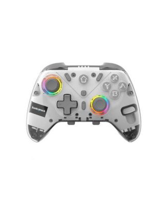 Wireless Gaming Controller with RGB Light and Charging Dock for PC, Android and Ios
