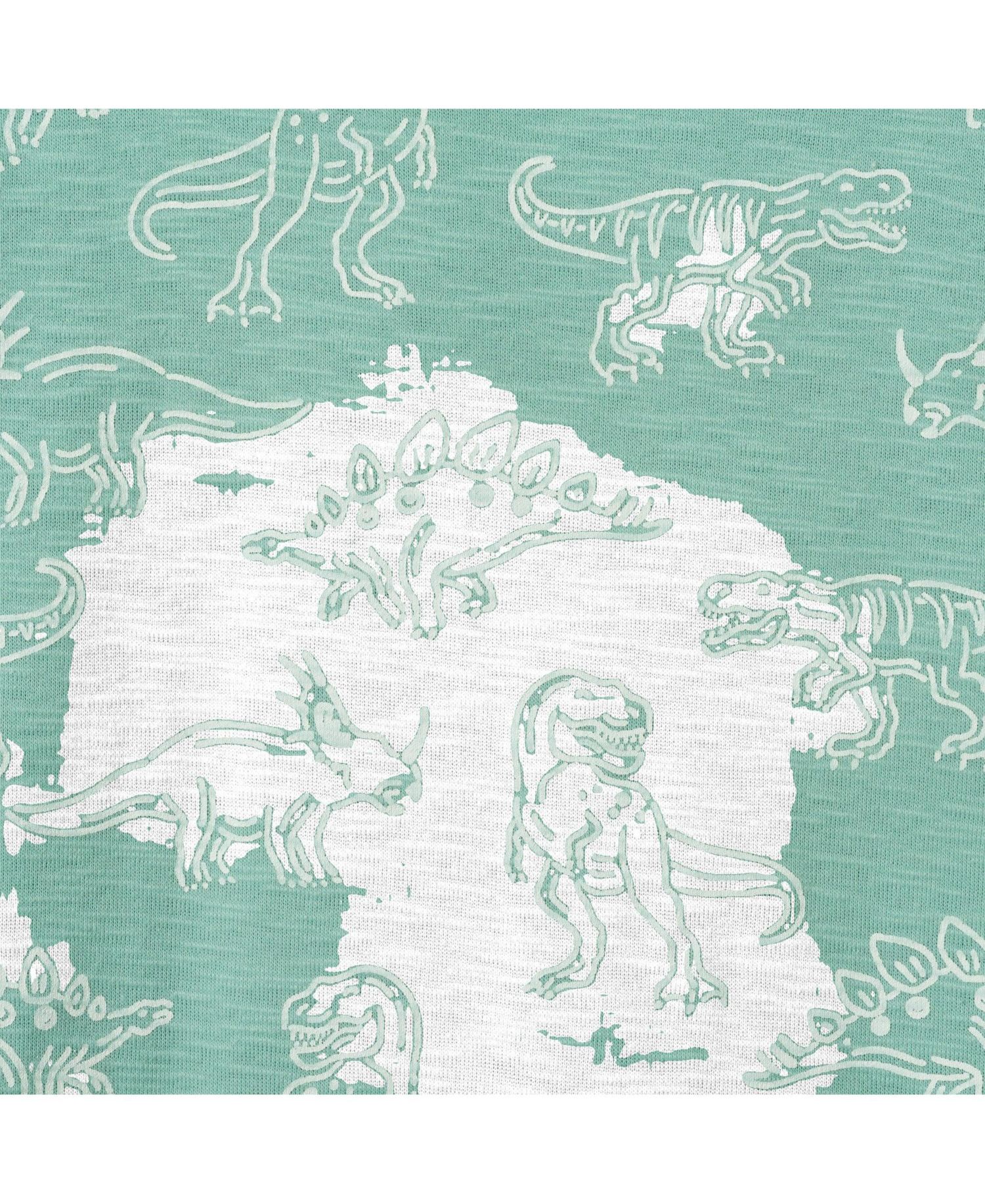 Andy and Evan Little Boys 5-6 Allover Dino Graphic Tee