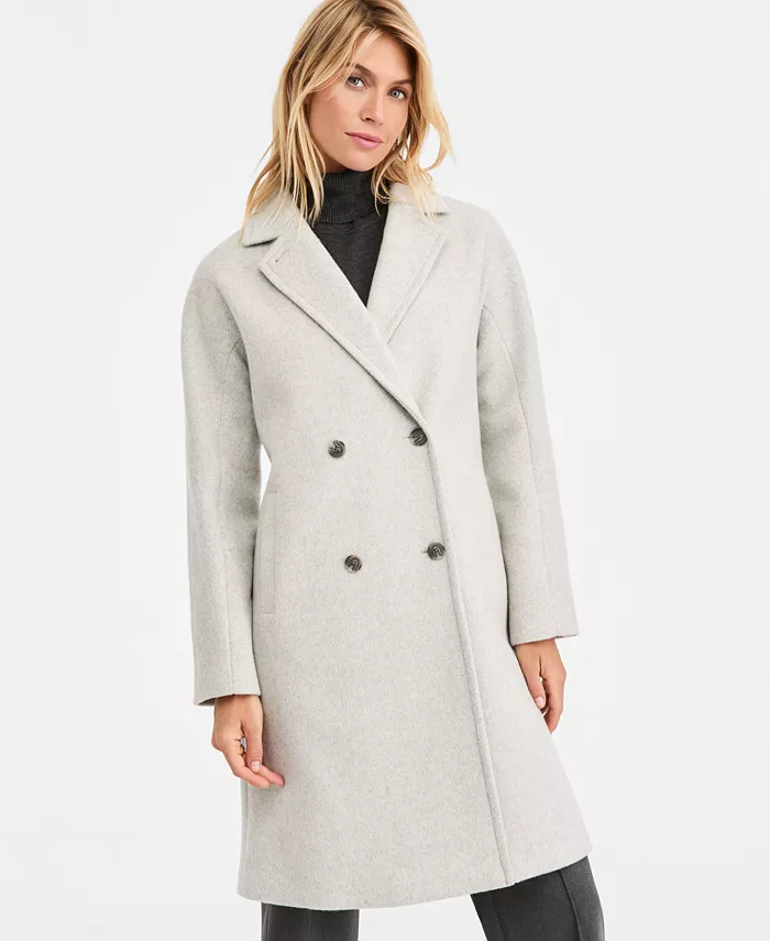 Women's Double-Breasted Coat - thumbnail 5