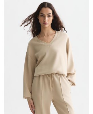 Women's Modal V-Neck Sweatshirt
