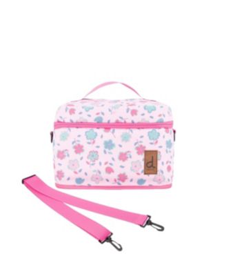 Little Girl Flowers Charming Spacious Durable Lunch Box