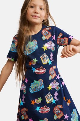 blue dress minnie mouse Minnie Mouse Vintage Womens Disney Dress Blue With White Polka Dots Running Dress  Costume Cosplay