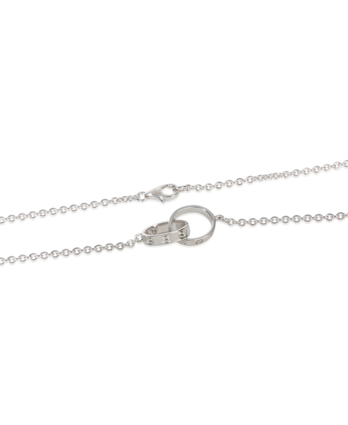 Pre-Owned Cartier White Gold Love Necklace
