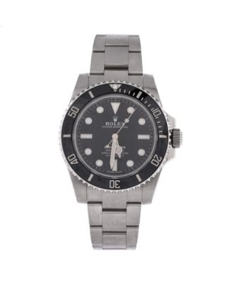 Pre-Owned Rolex Oyster Perpetual Submariner Automatic Watch in Stainless Steel and Cerachrom 41mm - Dial color black 18165$