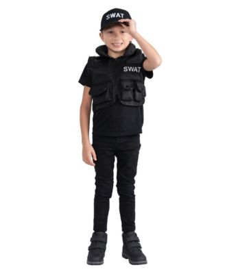 SWAT Vest and Cap Set - Kids