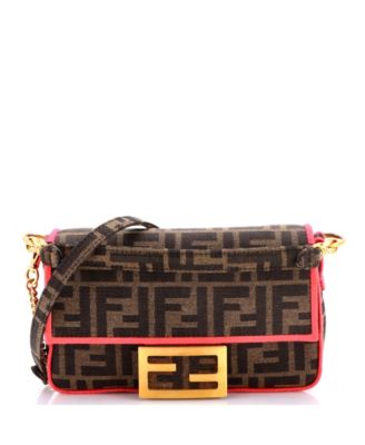 Mini Baguette NM Bag Zucca Canvas