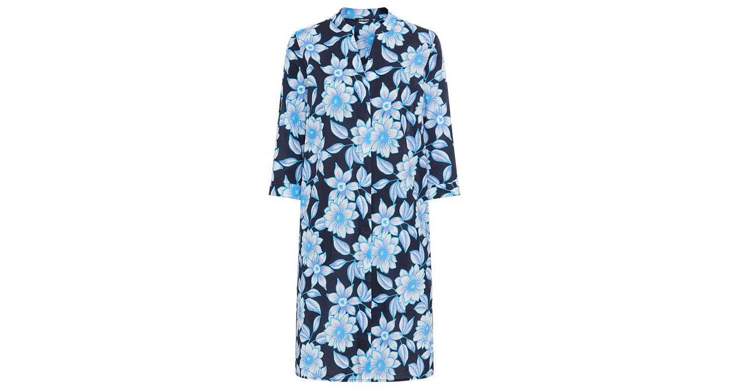 Women's Floral Tunic Shirt Dress
