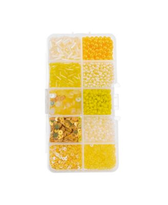10 Types Mix Sequins and Beads Kit for Jewelry Making