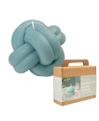 Decorative Candle Making Kit, Twine Knot DIY Art Kit for Home Decor Accessories