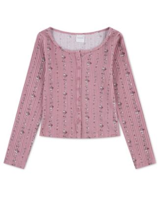 Girls' 5-16 Long-Sleeve Top