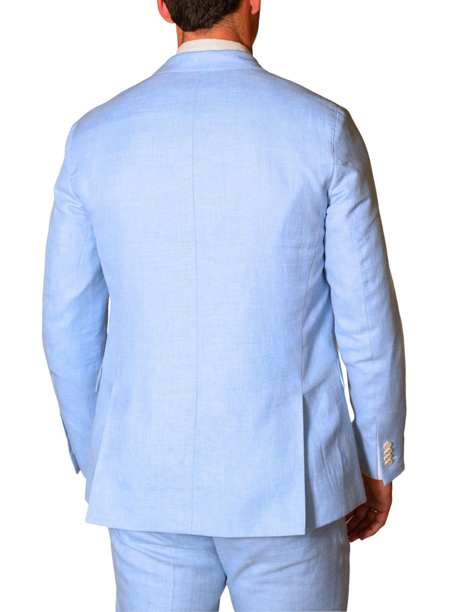 Men's Tailored Linen Blend Blazer