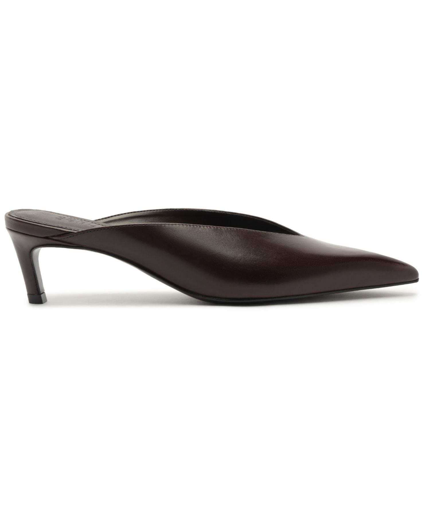 Women's Loren Mid-Heel Mule Pumps