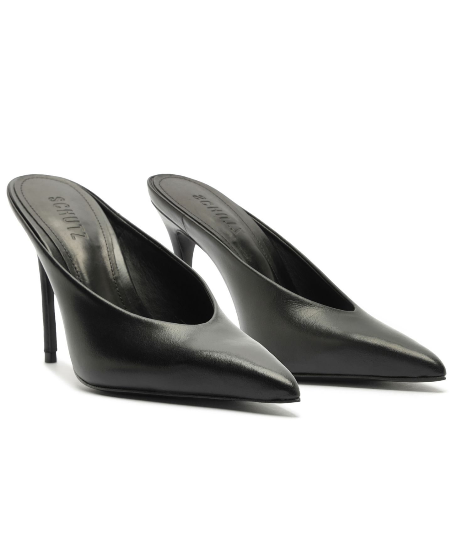 Женские туфли Schutz Loren Slip-On, цвет: Чёрный — фото 10