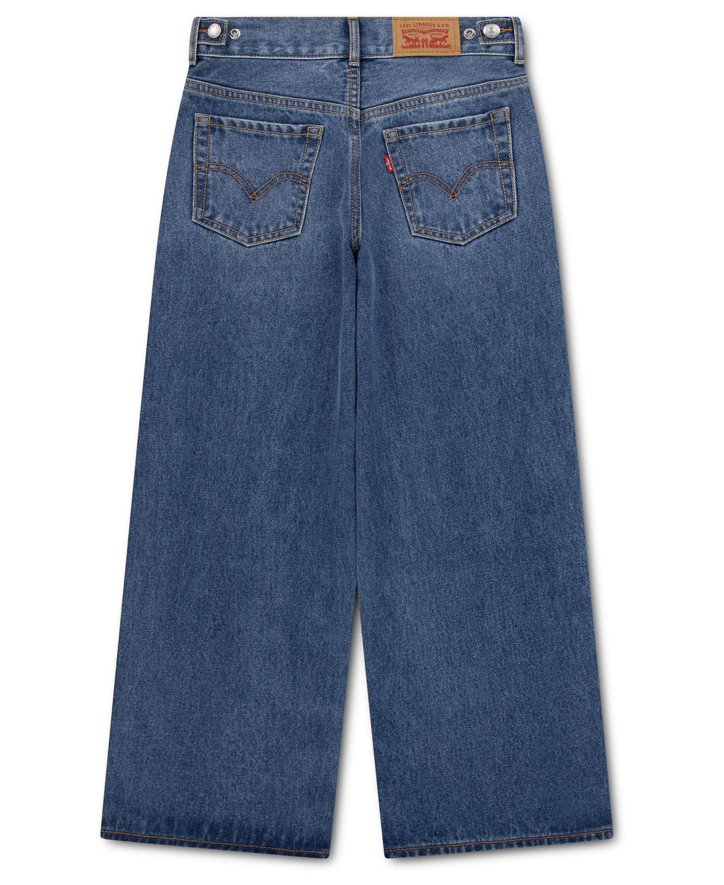 Джинсы Levi's Cinched High-Rise Baggy Jeans для девочек, цвет: Evie — фото 2