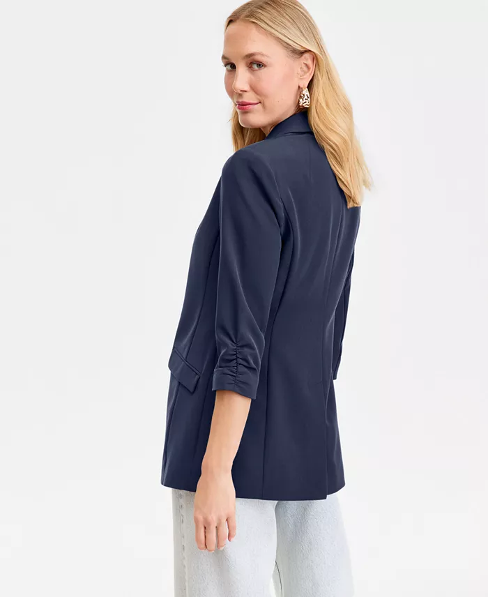 Women's 3/4-Sleeve Blazer - thumbnail 4