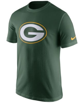 Nike Green Bay Packers Essential Logo T-Shirt - Macy's